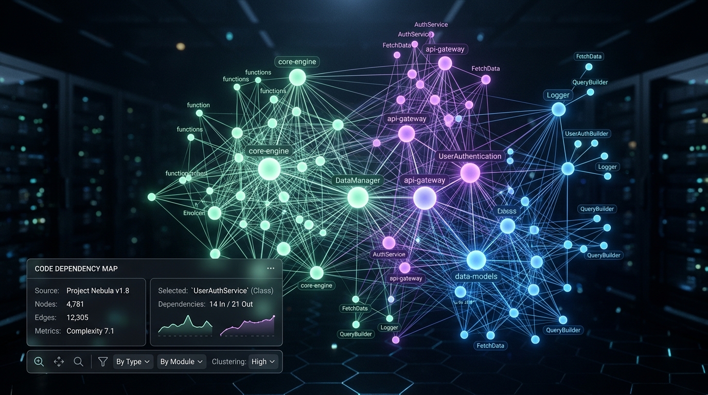 Graphify Code Dependency Map